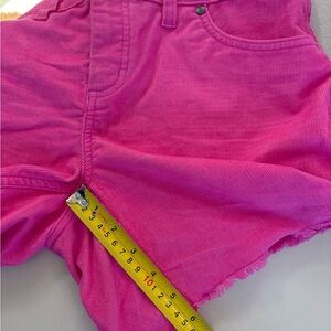 Carve Designs Hot Pink Corduroy Shorts